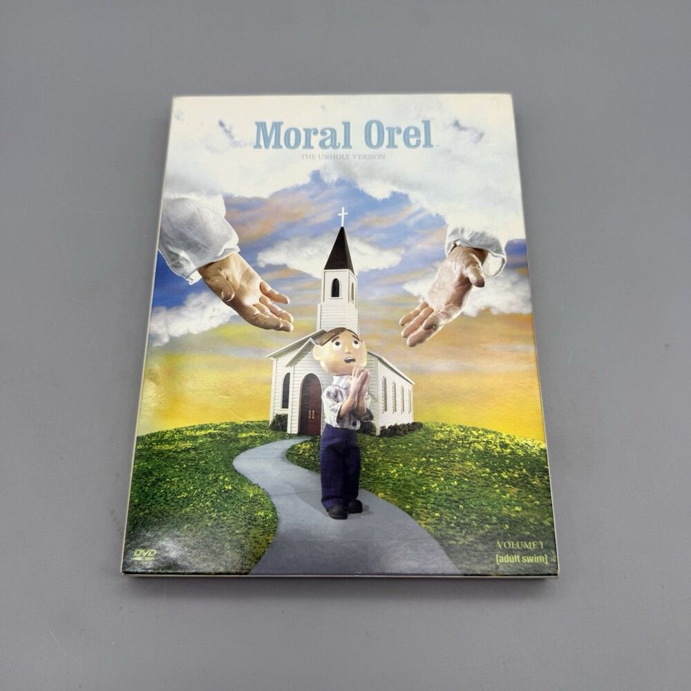 CIB w/ Slipcover - Moral Orel Volume 1 The Unholy Edition (DVD 2007 Adult Swim)